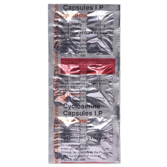 cyclorine 250mg capsule 6's